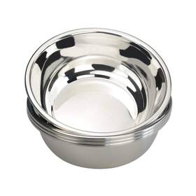 Anbers 754909750275 18/10 Stainless Steel Mixing Bowl 9.6 Inch Wide Metal Prep ... Fast Ship