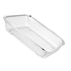 Angoily Zb5j308x019k16y Stainless Steel Fruit Basket Rectangular Mesh Strainer Multi-function