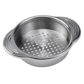 Qxad19021804 Antrader 4.5inch Stainless Steel Strainer Kitchen Colander For Straining Draining Rinsi