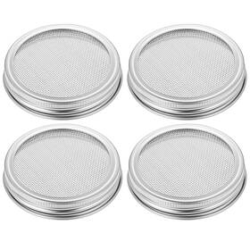 680106 Aphumedc 1 Gjermyit Sprouting Lids 4 Pack For Wide Mouth Mason Jars Mes 680106 Aphumedc 1 Gjermyit Sprouting Lids 4 Pack For Wide Mouth Mason Jars Mes