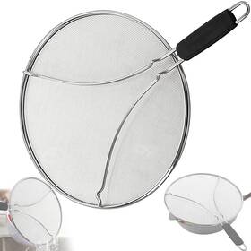 Fjw0329 Apidgrowth Splatter Screen For Cooking Perforated Stainless Steel 13 Inch Silver