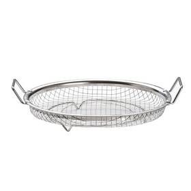 Arfuka 717012965608 Colander Stainless Steel With Handle Pasta Strainer Food Basket