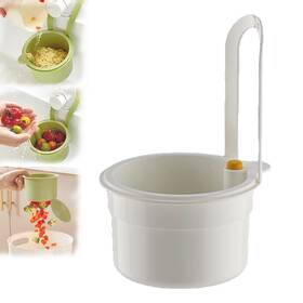 Astriyo 804584062863 Faucet Hanging Strainer Kitchen Sink Food Waste Catcher Drain Basket Plastic