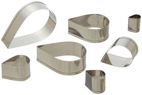 B004vmg1ho Ateco Plain Tear Drop Cutter Set Stainless Steel 6 Graduated Sizes B004vmg1ho Ateco Plain Tear Drop Cutter Set Stainless Steel 6 Graduated Sizes