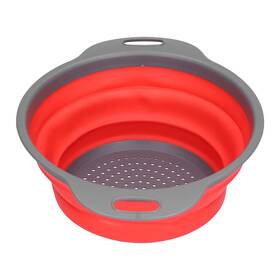 Aunmasn3o9w1h2at-11 Aunmas Collapsible Colander S Silicone Round Folding Fruit Drain Basket Handle