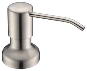 F026 Avola Built In Soap Dispenser For Kitchen Sink Stainless Steel Pump Brushed Nickel