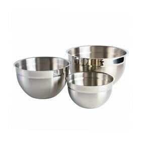 131292.03r Babish Stainless Steel Mixing Bowl Set 3-piece Fast Ship