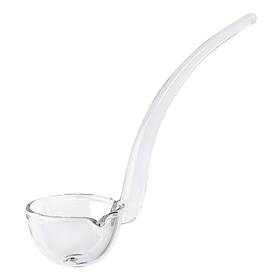 Badash 798527121109 6 Inch Small Glass Gravy Ladle Artisan Heritage Quality Clear