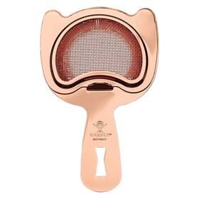 Barfly 765301956868 Fine Mesh Spring Strainer Copper Plated Barfly 765301956868 Fine Mesh Spring Strainer Copper Plated