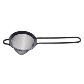 M37025bk Barfly Fine Mesh Strainer 3 1/2 Inch Diameter Bowl Gun Metal Black Kitchen Food Sieve