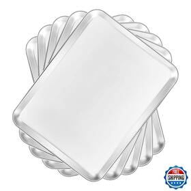 B07c1xx7nh Bastwe Baking Sheets 5 Pieces Stainless Steel Pan Tray Cookie Sheet Rec