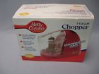 Bc-1403cr Betty Crocker Cup Chopper New Open Box Model 722007314033 Bc-1403cr Betty Crocker Cup Chopper New Open Box Model 722007314033