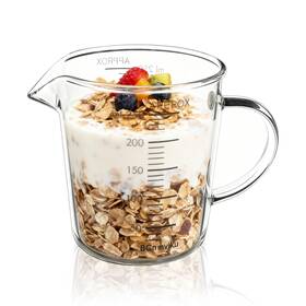 250ml-500ml-700ml Bcnmviku Glass Measuring Cup 250ml 1cup High Borosilicate Clear