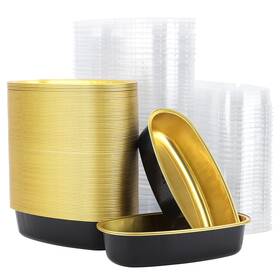 B0djs8snjr Beasea Mini Loaf Pans With Lids 100 Pack 6 Inch 350ml 12oz Disposable Aluminum C B0djs8snjr Beasea Mini Loaf Pans With Lids 100 Pack 6 Inch 350ml 12oz Disposable Aluminum C