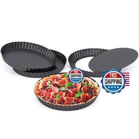 B0dkwj3snk Beasea 8 Inch Mini Tart Pans 4pcs With Removable Bottom Nonstick Carbon Steel B0dkwj3snk Beasea 8 Inch Mini Tart Pans 4pcs With Removable Bottom Nonstick Carbon Steel