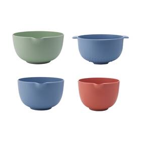 5280636 Beautiful Mixing Bowl And Colander Set With Sage Cinnamon Blue Frosting 5280636 Beautiful Mixing Bowl And Colander Set With Sage Cinnamon Blue Frosting