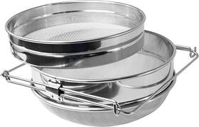 Beextm 705353480751 Honey Strainer Stainless Steel Filter Double Sieve Debris