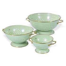 Befare 787942219744 Metal Colander Set Of 3 Strainer Basket With Handles Perfect For Spaghetti Befare 787942219744 Metal Colander Set Of 3 Strainer Basket With Handles Perfect For Spaghetti