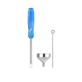 Bl0214nc Beilin Mini Funnel Set For Urn Cremation Jewelry - Stainless Steel Filler Kit