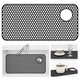 Bestjing 659381104977 Silicone Sink Protectors For Kitchen - 28.4 Inch X 14.3 Protector Ac