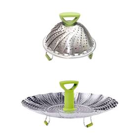 Beyondnice 042165376539 Collapsible Colander Silicone Food Strainer Vegetable And Fruit Can Foldabl