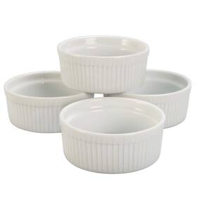 B06wlgn4xs Bia Cordon Bleu Classic Ramekin Dish 3.5 Inch Set Of 4 White 4.5 Oz