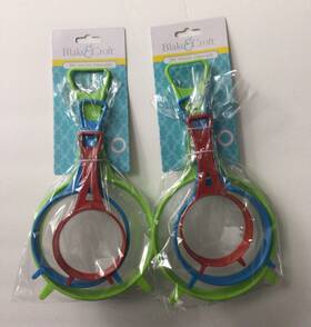 G25957 Blake & Croft 2 Set Of 3 Piece Nylon Mesh Strainer 3.15 Inch /4.3 /5.5 With Comfort Grip Handles G25957 Blake & Croft 2 Set Of 3 Piece Nylon Mesh Strainer 3.15 Inch /4.3 /5.5 With Comfort Grip Handles