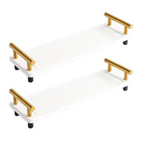 Bj011 Blissju 2pcs Water Absorbing Stone Drying Tray For Kitchen Counter Decorative Organi