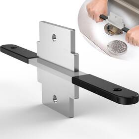 0201478 Boomba Waste Drain Tool For 3 Tier Sink In Commercial Kitchens - Stainless Steel Twi 0201478 Boomba Waste Drain Tool For 3 Tier Sink In Commercial Kitchens - Stainless Steel Twi