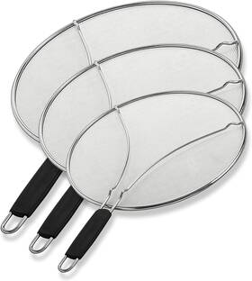 Bk-ss-3pc Brand Bergkoch Splatter Screen For Frying Pan - 9.5/11.5/13 Inch Set Bk-ss-3pc Brand Bergkoch Splatter Screen For Frying Pan - 9.5/11.5/13 Inch Set