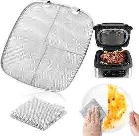 21.49x21.49cm Brand Kakalote 22396138 Kitchen Splatter Shield With Wire Dishwashing Silver Square 21.49x21.49cm Brand Kakalote 22396138 Kitchen Splatter Shield With Wire Dishwashing Silver Square