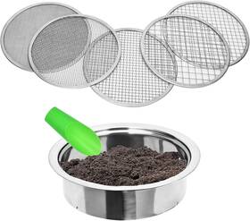 Hpsw001 Brand Zhiyuejing Stainless Steel Soil Sifter For Gardening Sand Tool With