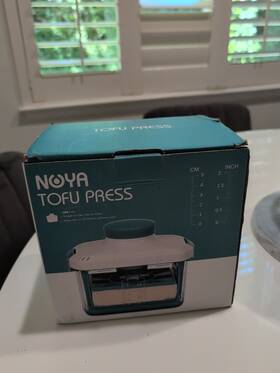 65489461984621984 Branded Noya Adjustable Tofu Press - Vegan Presser To Speed Up Removing Water From