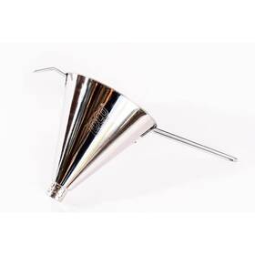 Branded 705353541254 Cooking Funnel Strainer Durable Stainless Steel Metal Kitchen Oil Fryer Utensil