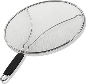 Branded01 445026319362 Bergkoch Splatter Screen For Frying Pan - 13 Inch Stainless Steel Grease Splatte