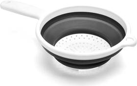 Brandobay 711841964344 Collapsible Kitchen Strainer With Handle - Silicone Colander Colan