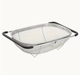 Pr138656 Brodark Expandable Stainless Steel Filter With Fine Mesh And Drain Basket Pr138656 Brodark Expandable Stainless Steel Filter With Fine Mesh And Drain Basket