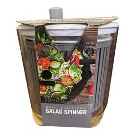 Brookstone 709996890564 Multi-functional Salad Spinner 6qt Brookstone 709996890564 Multi-functional Salad Spinner 6qt