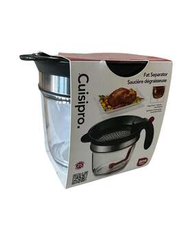 747301 Browne & Co. Cuisipro 4 Cup Fat Separator 747301 Browne & Co. Cuisipro 4 Cup Fat Separator
