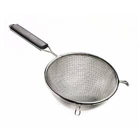 18199 Browne Foodservice Medium S/s 10.25 Inch Double Mesh Strainer