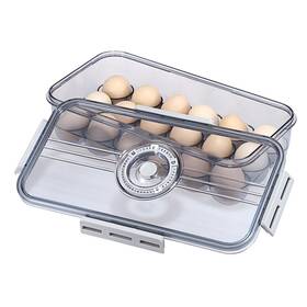 Gylus277543-29 Bstkey Egg Holder For Refrigerator Container With Time Scale L