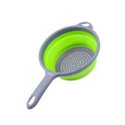 Bsyx1g Zoer Kitchen Foldable Silicone Strainers Collapsible Colanders With Handles