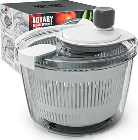 Cambom 313107070020 Salad Spinner Lettuce Wash Spin And Dry Greens Vegetable W