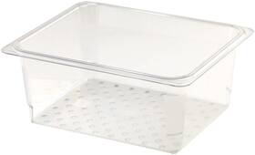 Cambro 735533111069 Clear Camwear Colander For Half Size Food Pans