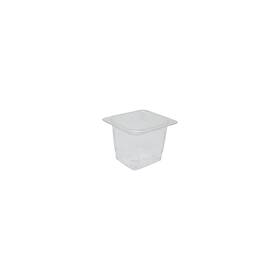 78405 Cambro 1/6 Size 5 Inch Deep Camwear Colander 2/9 H X 6 7/8 W 1/3 D Clear