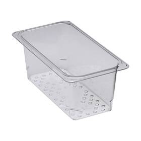 Camwear 099511342198 Cambro Clear Colander For 1/3 Size Food Pans