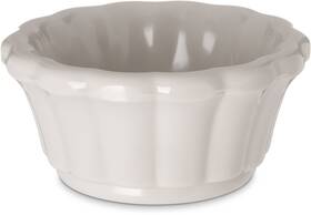 B008qynviu Carlisle Foodservice Products 4394242 Melamine Scalloped Ramekin 1 Oz Bone Pack Of 48