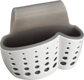 50094 Casabella Sink Sider Faucet Caddy White And Grey