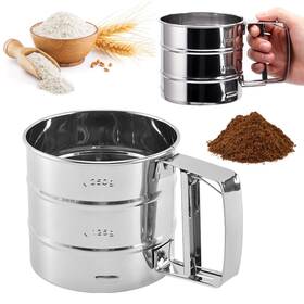 Sb001 Cenbee Flour Sieve Stainless Steel Material Manufacturing Coffee Cup Semi Auto