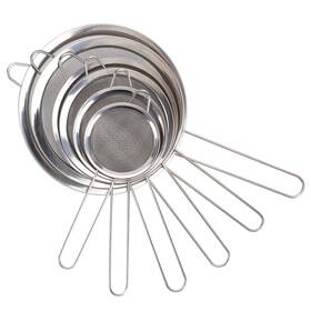 Ceyazye 410496405152 6pcs Fine Mesh Strainers Set Stainless Steel Colander Sifters Sieves